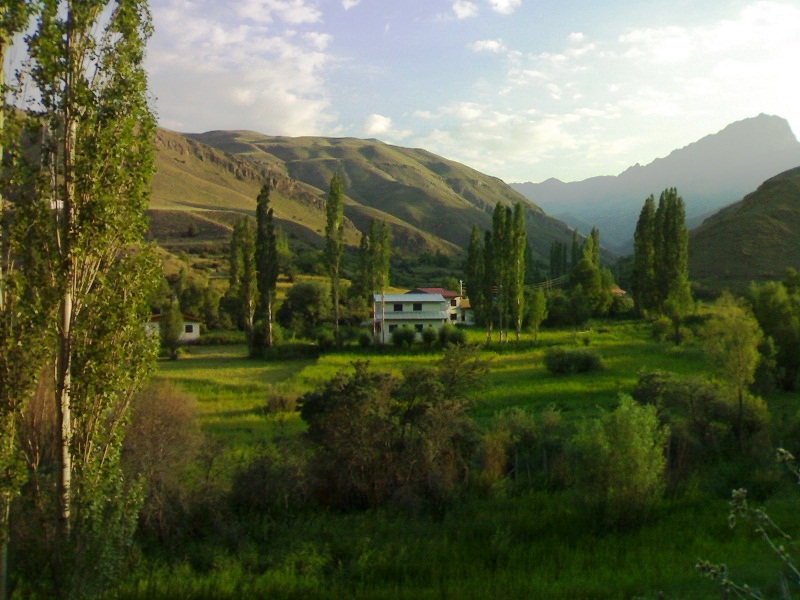 شهرستان بلده - روستای میناک