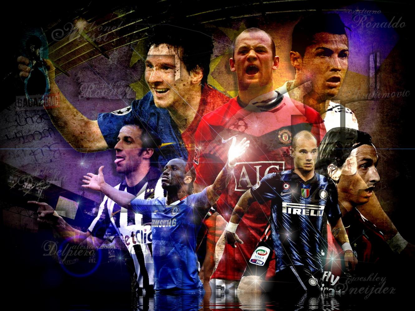 the best player zlatan ibrahimovic wesley sneijder cristiano ronaldo lionel messi