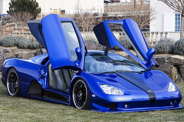 ssc ultimate aero blue