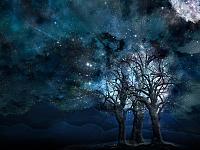 img wallpapers glittery sky with mystery trees design maker 11998
