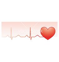 heart pulse monitor vector