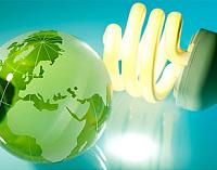 light bulb earth